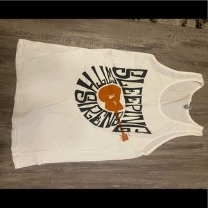 Vintage Sleeping With Sirens warped tour tank